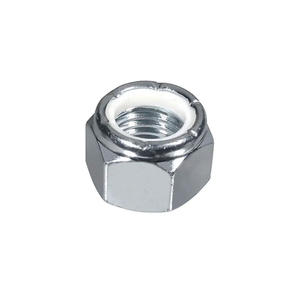 TUERCA HEX 9/16 UNF ZN SEGURO PLASTICO G5