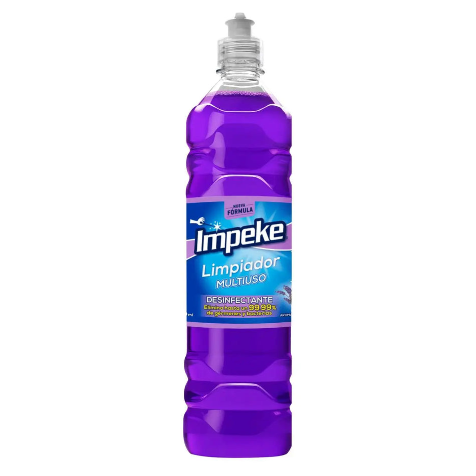 LIMPIA PISOS Y SUPERFICIES LAVANDA 900 ML IMPEKE 1002106