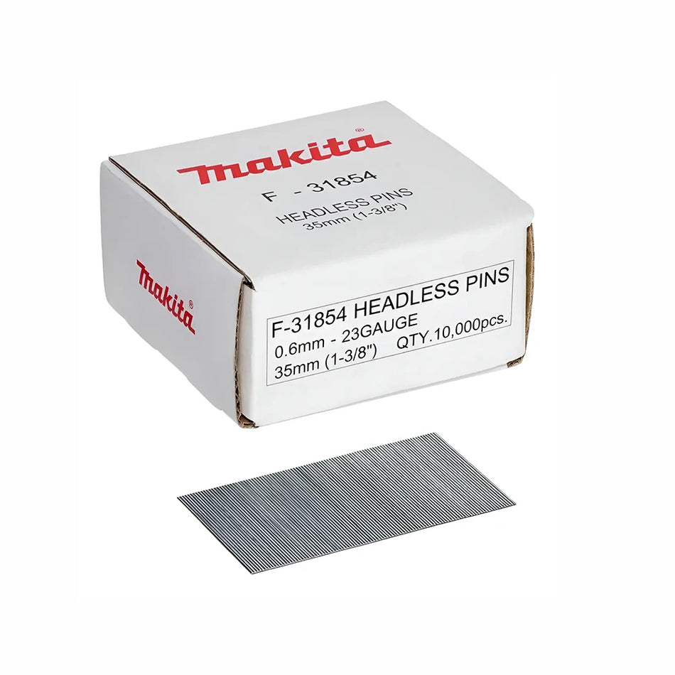 CLAVO 23 GA 0.6 X 35 MM GALV 10.000 UNID F-31854 MAKITA