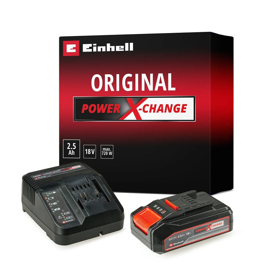 KIT EINHELL BATERIA 2.5 AMP + CARGADOR 18V 4512097
