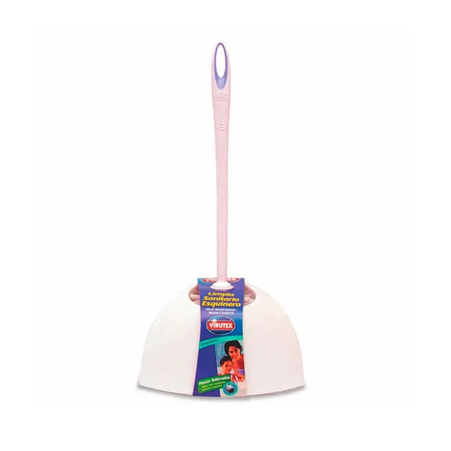 CEPILLO WC CON BASE PARA ESQUINAS VIRUTEX 1301005