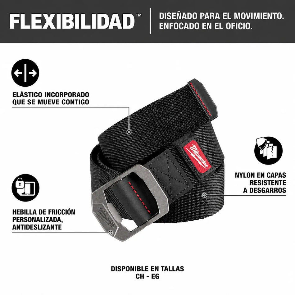 CINTURON ELASTICADO M760B-M MILWAUKEE
