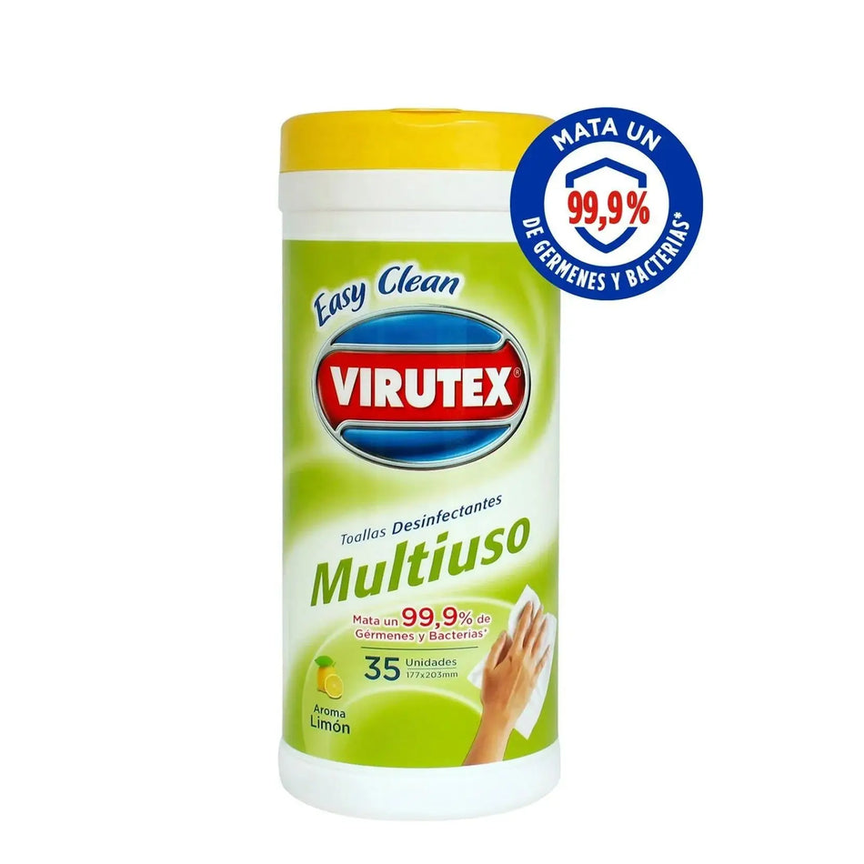 TOALLA DESINFECTANTE VIRUTEX 35 UNID
