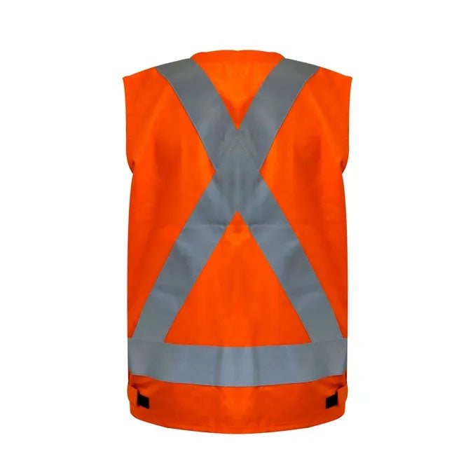 CHALECO IGNIFUGO FR200 NOMAX NARANJO T/XL KUMEN IGC203