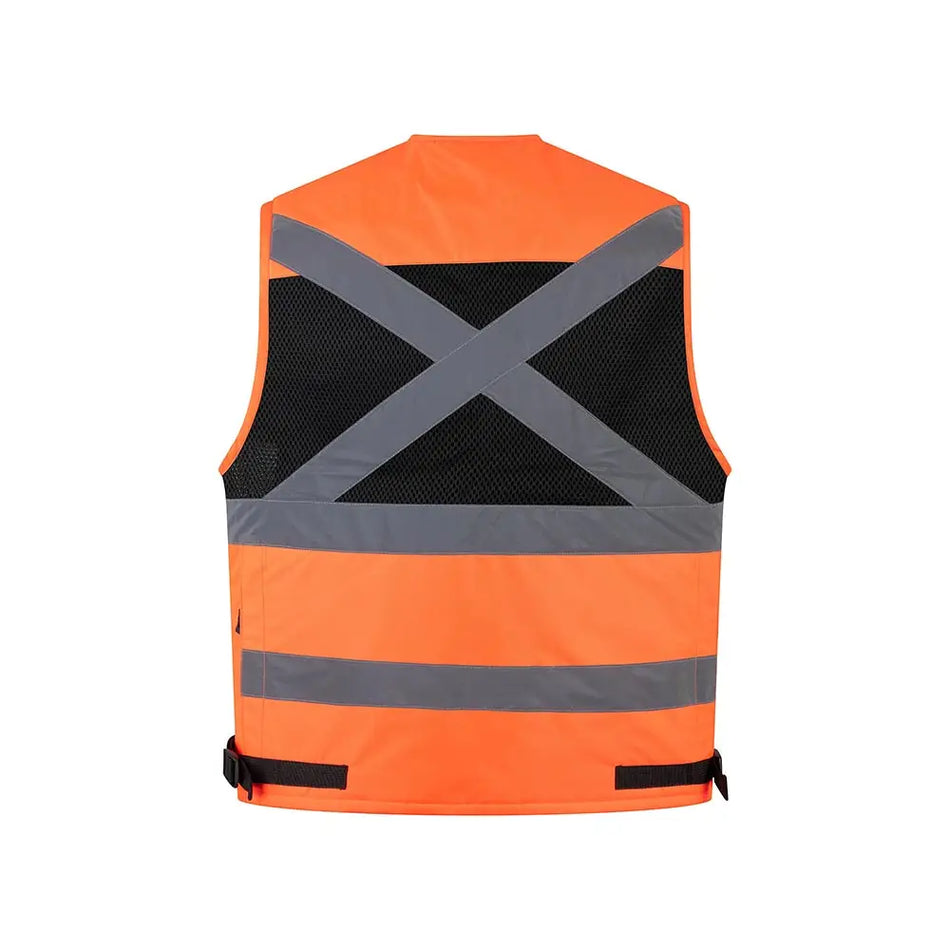 CHALECO GEOLOGO GEOPLUS NEW NARANJO T/XL KUMEN FCR104