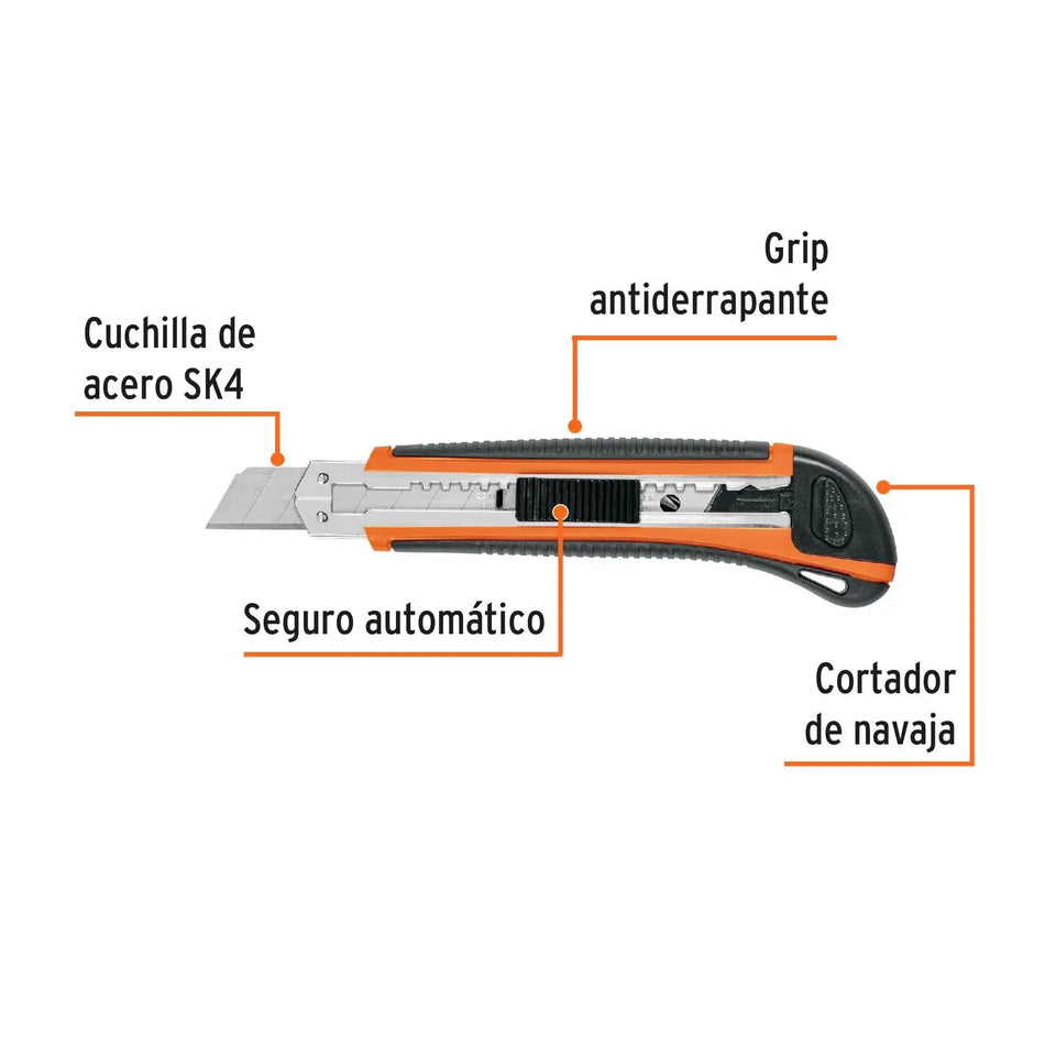 CUCHILLO CARTONERO C/GRIP TRUPER 16977