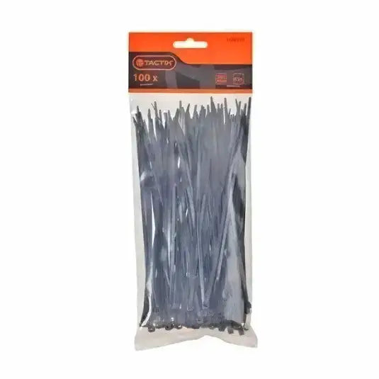 AMARRA PLASTICA 3.6 X 200 MM NEGRA TACTIX 408019