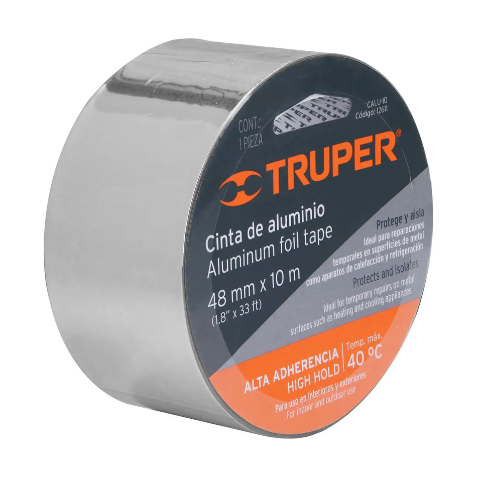 CINTA ALUMINIO 48 MM X 9 MTS 12611 TRUPER ***