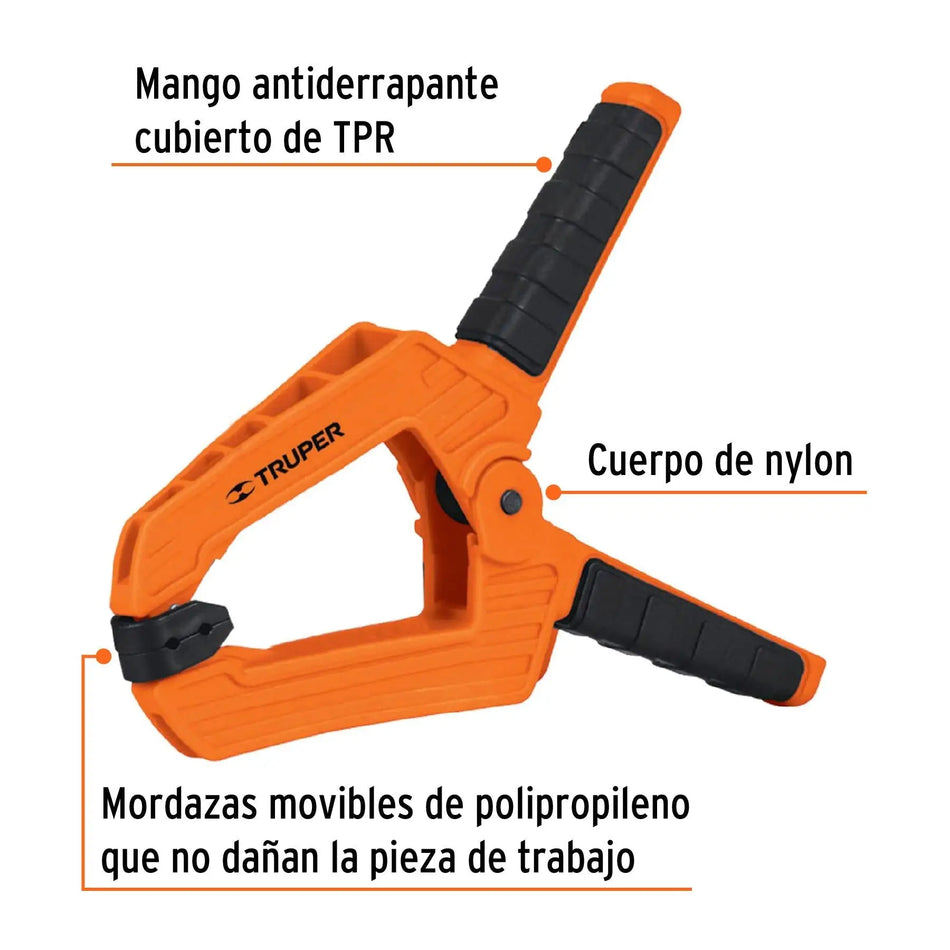 PRENSA RESORTE 6 PULG TRUPER PRE-6