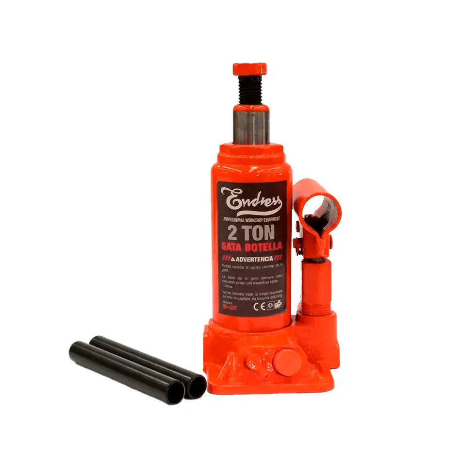 GATA BOTELLA 2 TON C/VALV. SEG. ENDRESS GB-02T