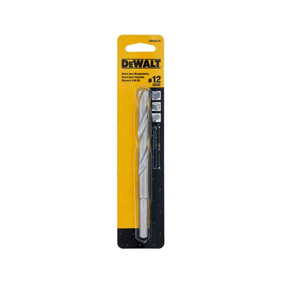 BROCA HORMIGON 12 X 150 MM DEWALT DWA5312C
