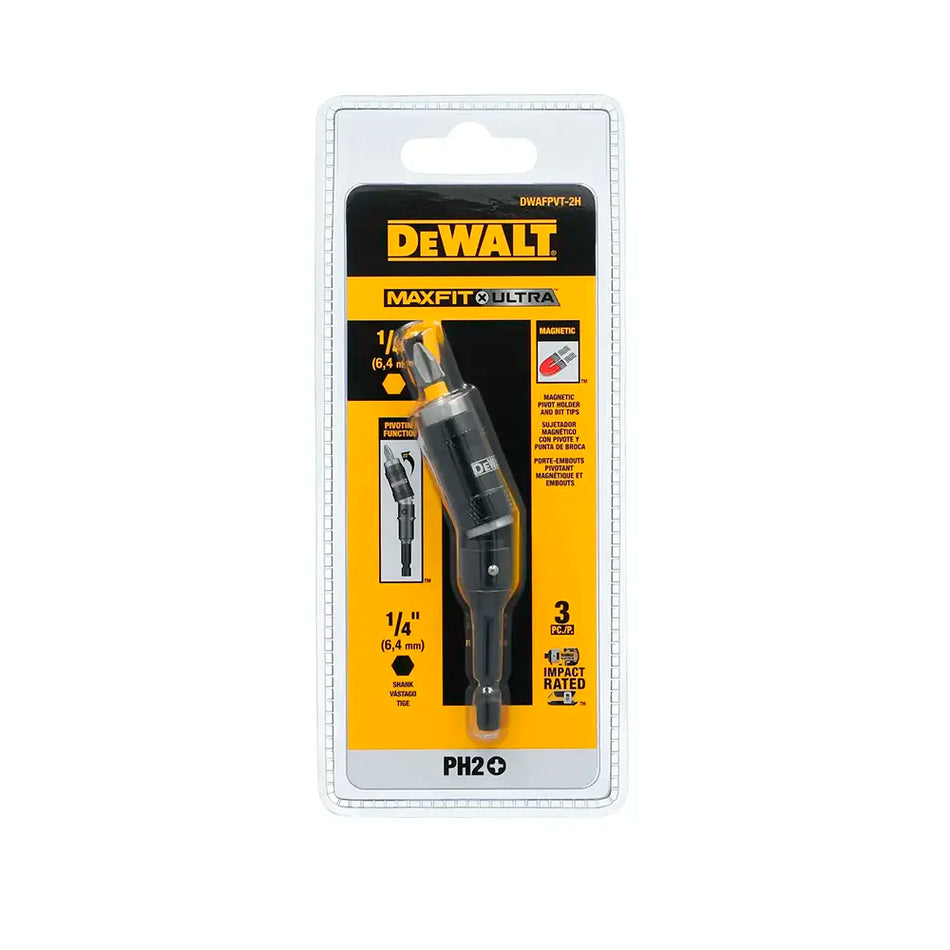 ADAPTADOR IMANTADO PH2 PIVOTANTE DEWALT DWAFPVT-2H