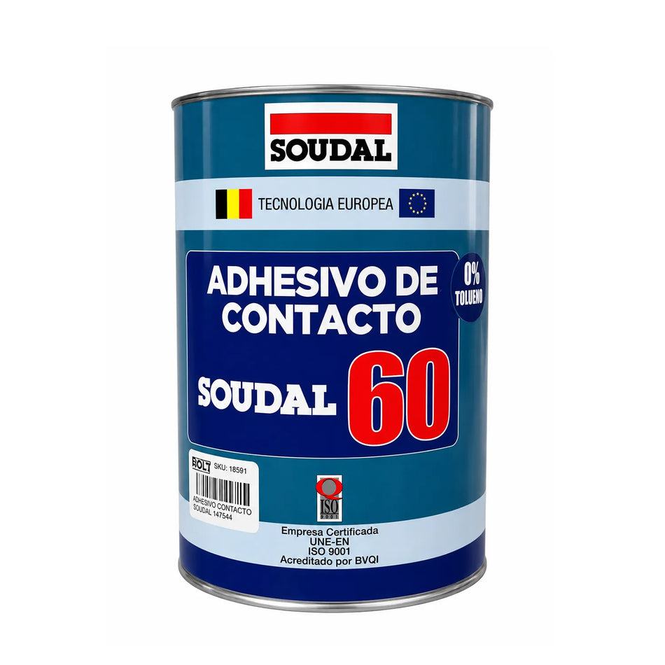 ADHESIVO CONTACTO 60. SOUDAL GALON 147344