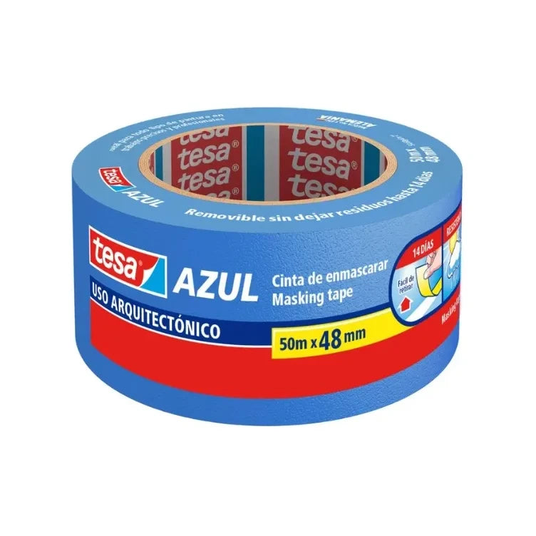 TESA BLUE MASKING TAPE 48 MM X 50 M 60129