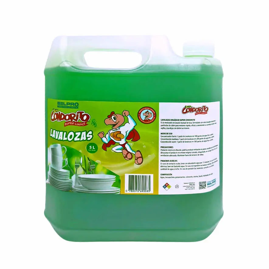 LAVALOZA LIMON 5 LTS CONDORITO X-10-005