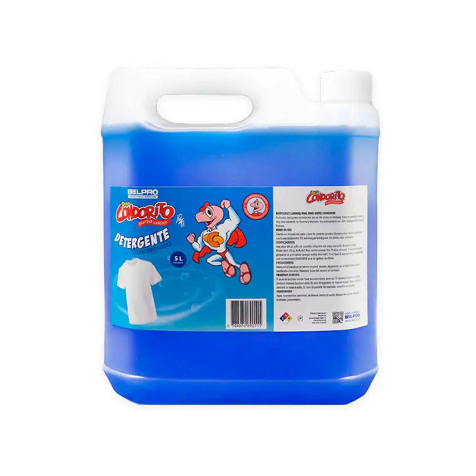 DETERGENTE ROPA LIQUIDO 5 LTS CONDORITO X-20-005