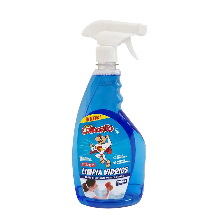 LIMPIA VIDRIOS 500 ML C/GATILLO CONDORITO X-60-50G