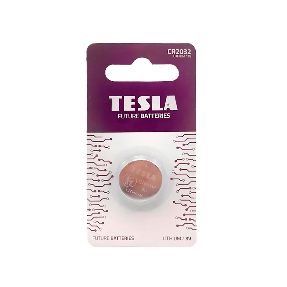 PILA TESLA BOTON CR2032 X UNID