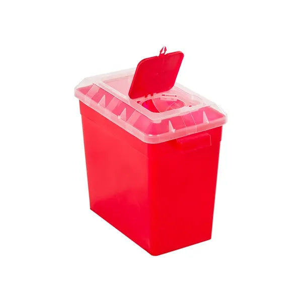 CONTENEDOR 7.5 LTS ROJO E-7 CORTO PUNZANTES