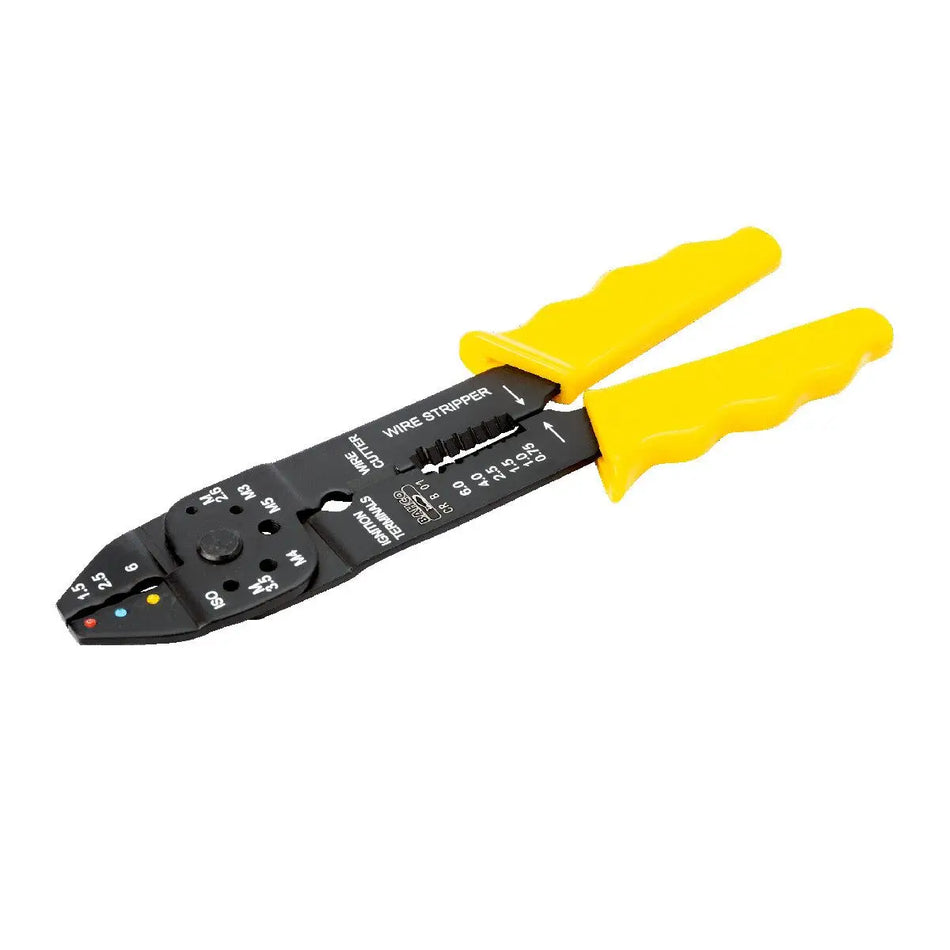 ALICATE PRENSA TERMINALES 10-20 AWG BAHCO CRB01