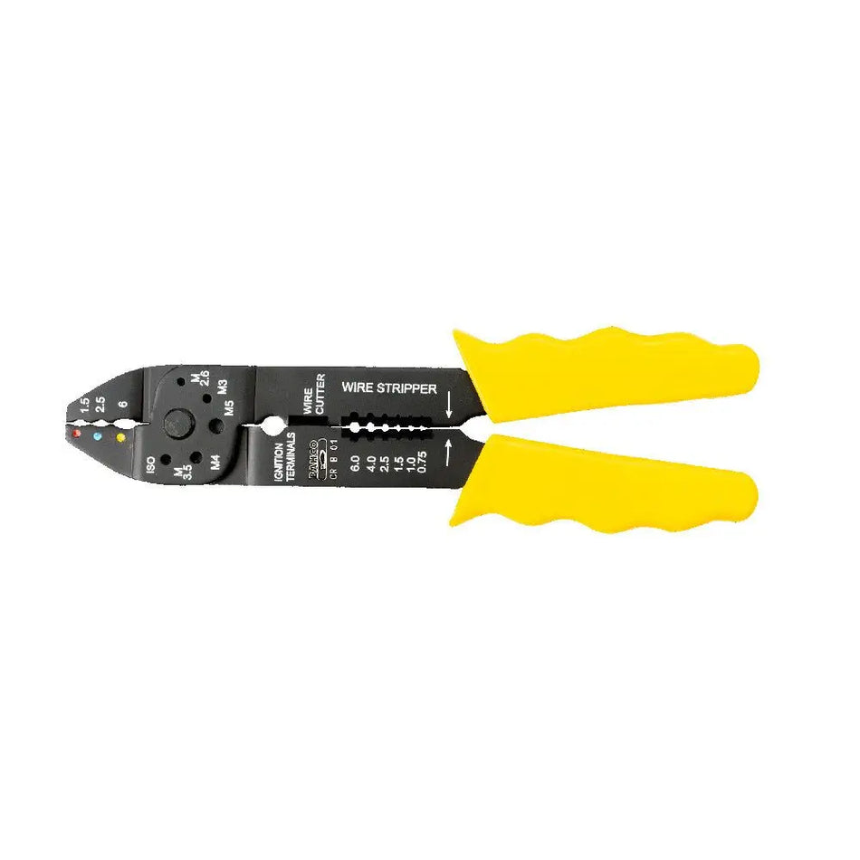 ALICATE PRENSA TERMINALES 10-20 AWG BAHCO CRB01