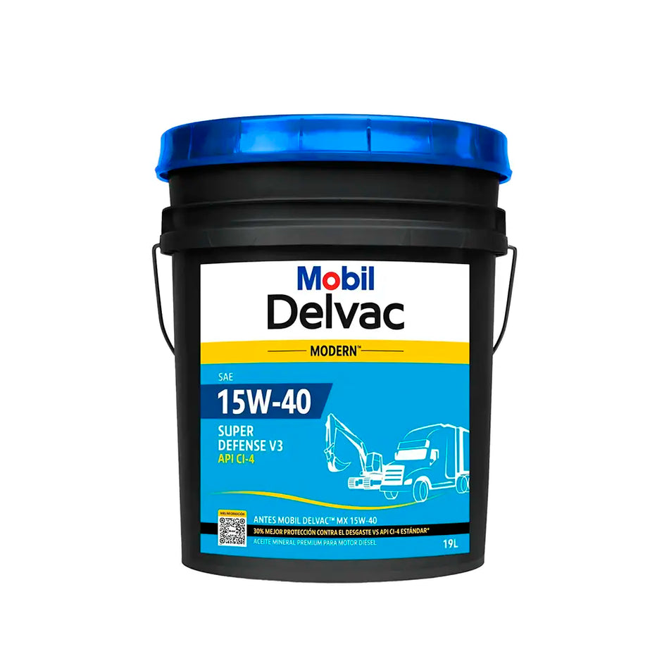 ACEITE MOTOR 15W40 MOBIL DELVAC MX BALDE 20 LTS