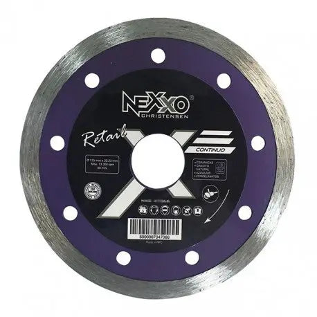 DISCO DIAMANTADO 115 MM CONTINUO NEXXO