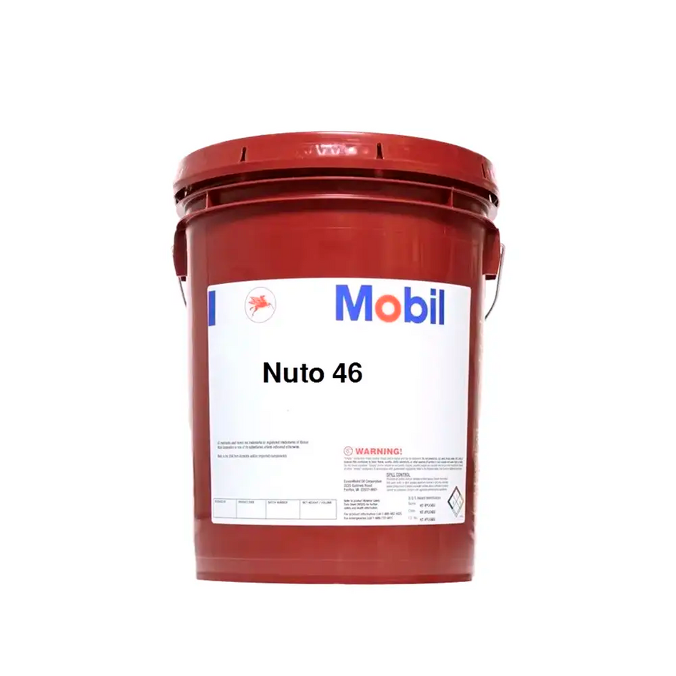 ACEITE HIDRAULICO NUTO 46 MOBIL BALDE 19 LTS