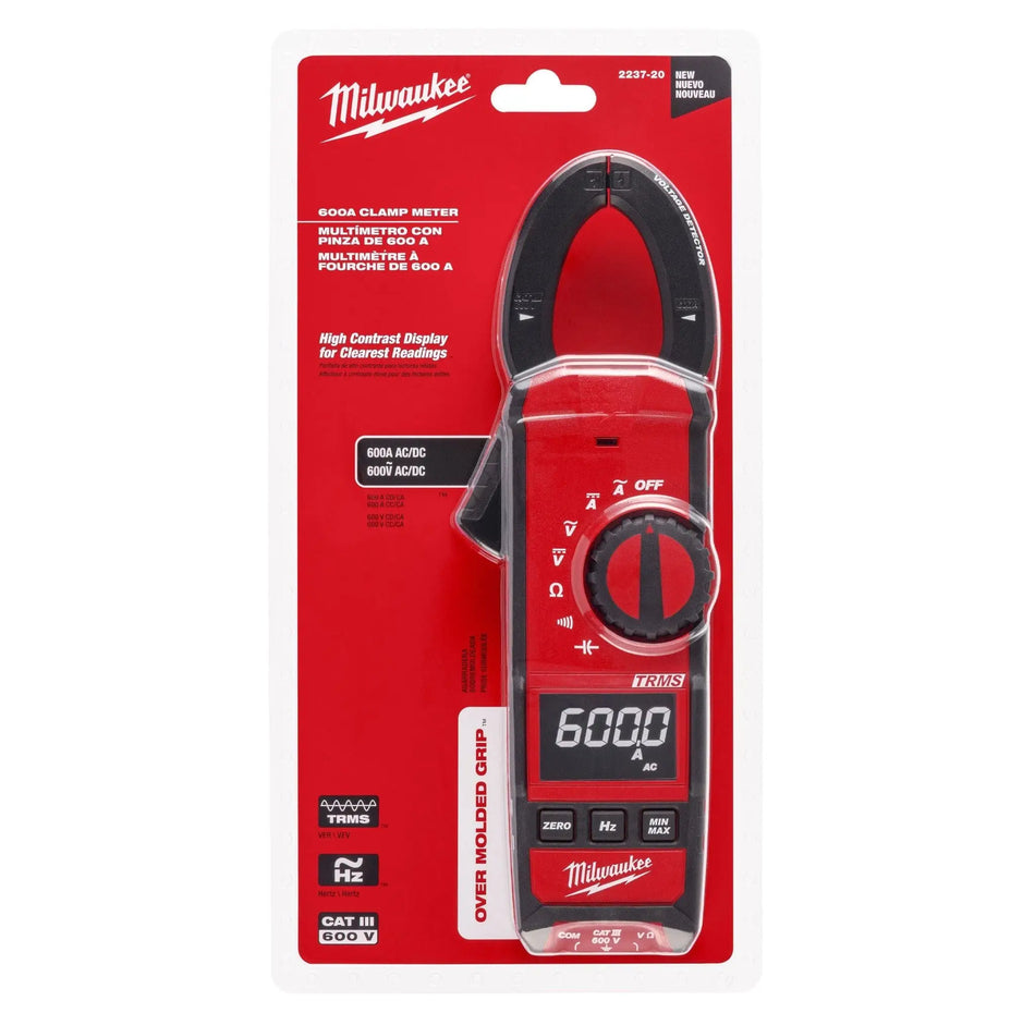 AMPERIMETRO DE TENAZA 2237-20 MILWAUKEE