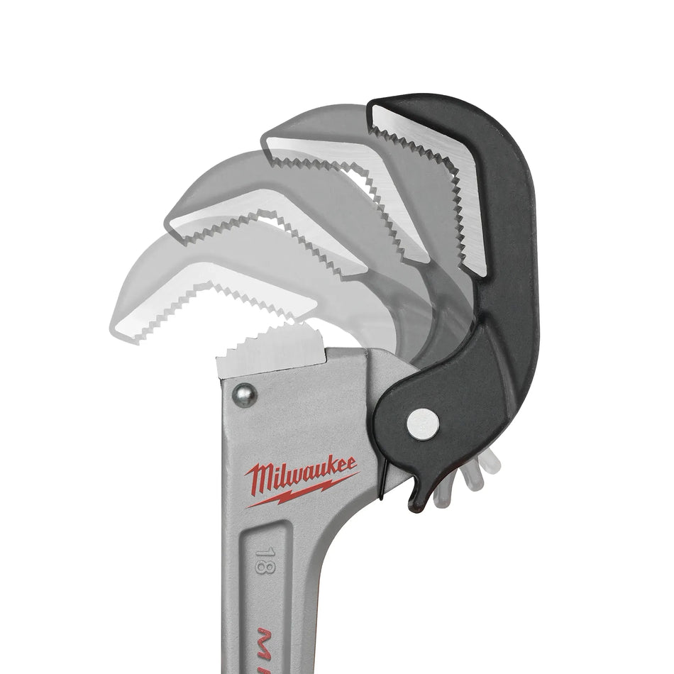 MILWAUKEE 48-22-7418 18" SELF-ADJUSTING STILLSON WRENCH