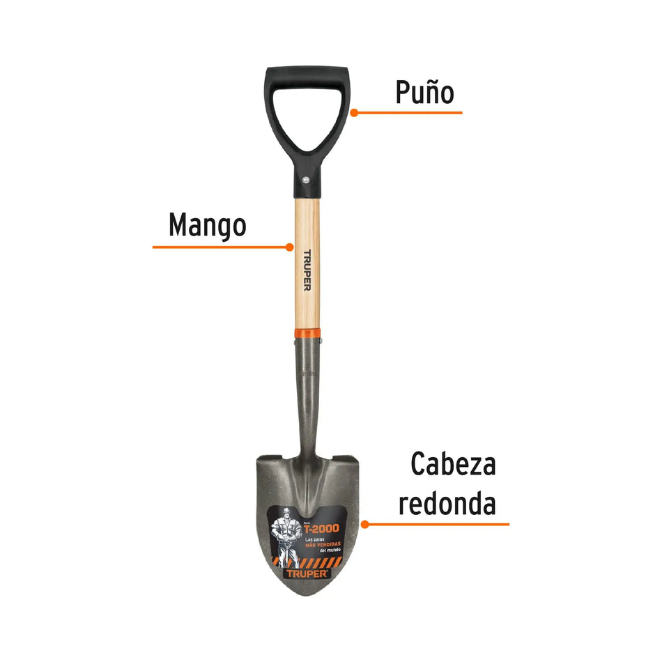 PALA REDONDA CAJUELERA TR-BY TRUPER 17193