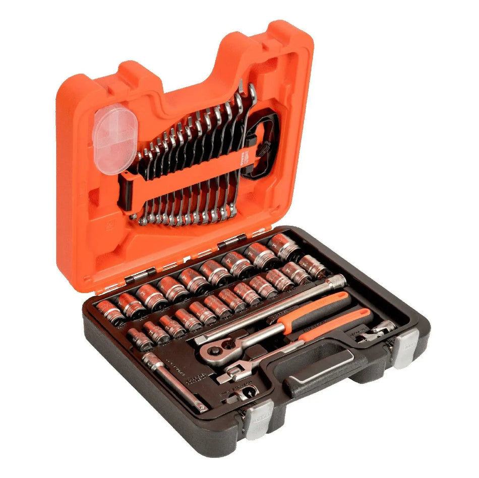 JUEGO DADOS ENC 1/2  40PZ 10-32 MM BAHCO S400