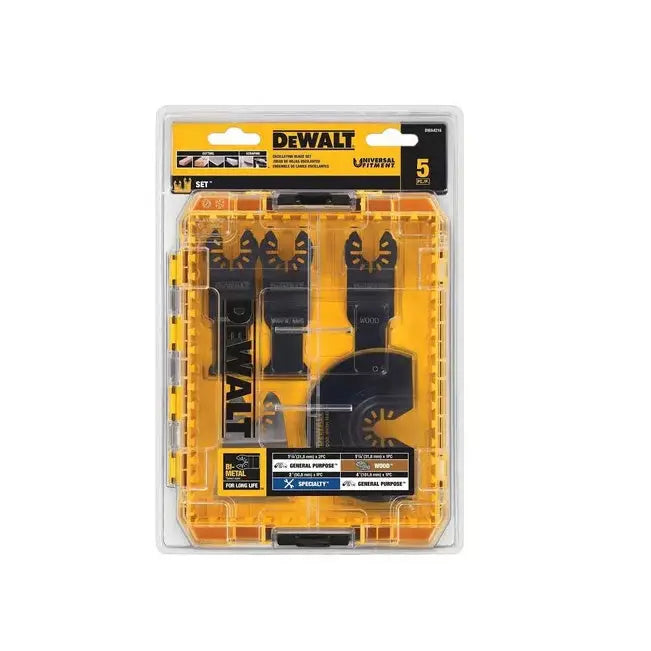 SIERRAS OSCILANTE 5 PZ DEWALT DWA4216