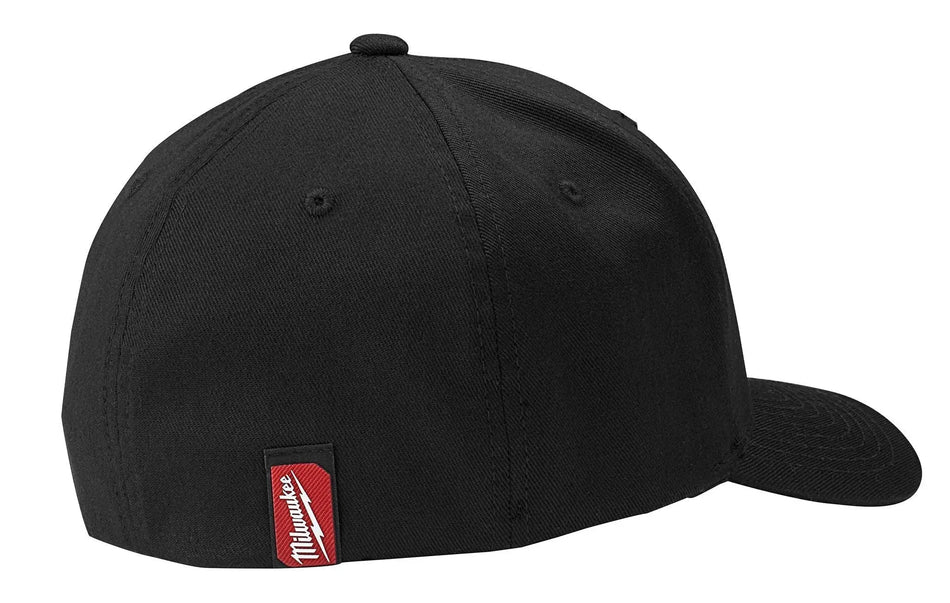 BLACK CAP L/XL 504B- L/XL MILWAUKEE