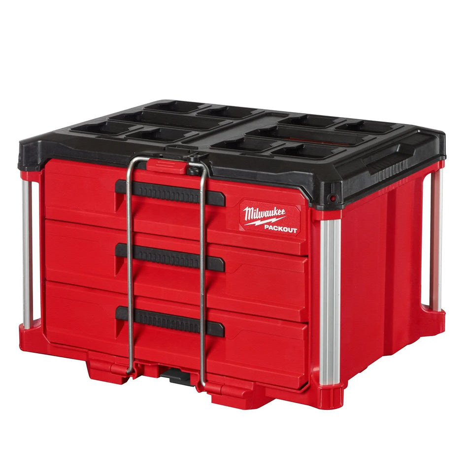 CAJA HERRAMIENTAS 3 COMPART PACKOUT MILWAUKEE 48-22-8443