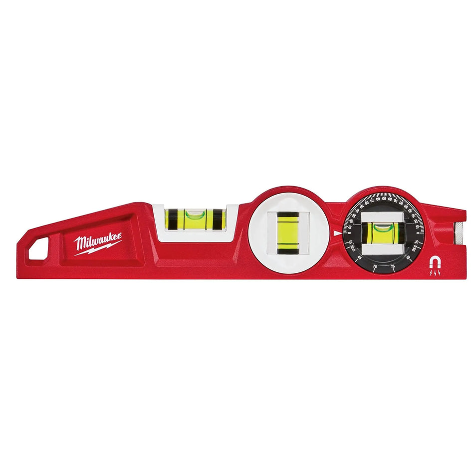 NIVEL TORPEDO 10 PULG C/GRADOS MILWAUKEE 48-22-5210