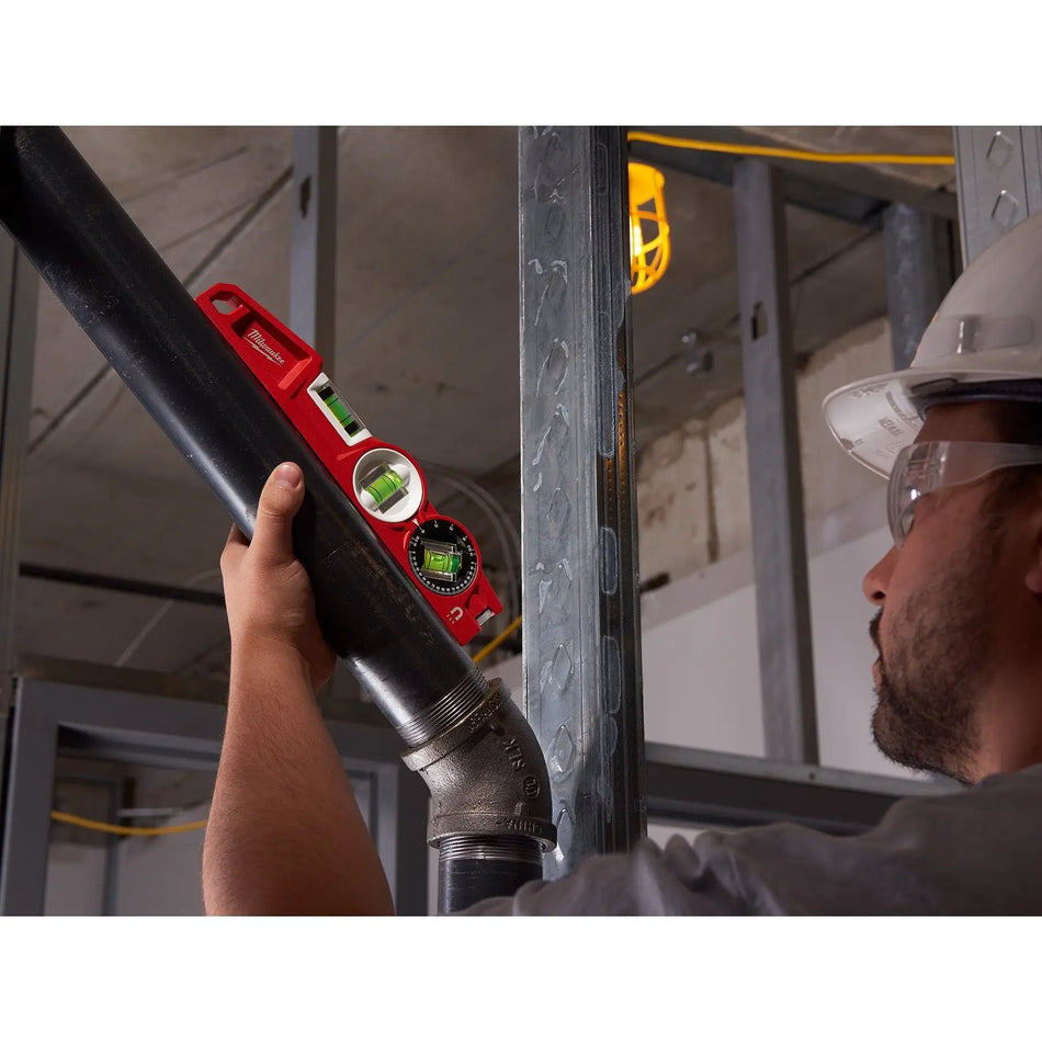 NIVEL TORPEDO 10 PULG C/GRADOS MILWAUKEE 48-22-5210