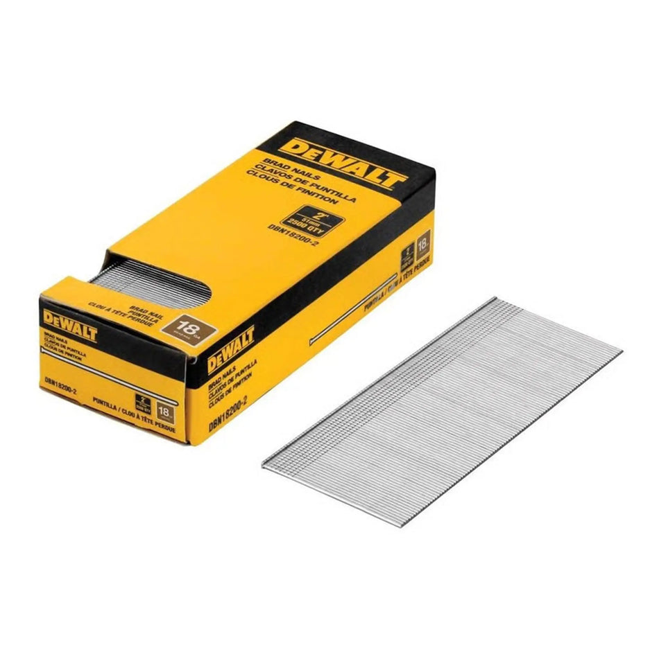 PUNTILLA 2 PULG 2500 UNID DBN18200-2 DEWALT