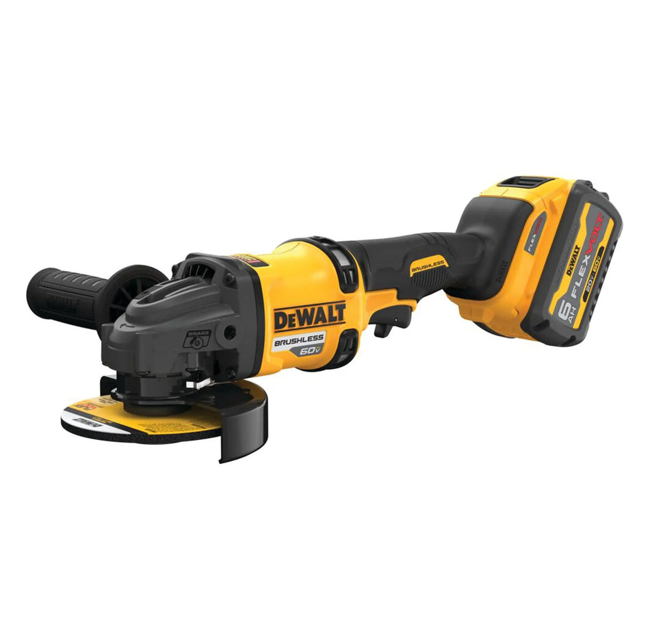ESMERIL ANGULAR 4.1/2 INAL 60V C/BAT DCG418T1-B2 DEWALT