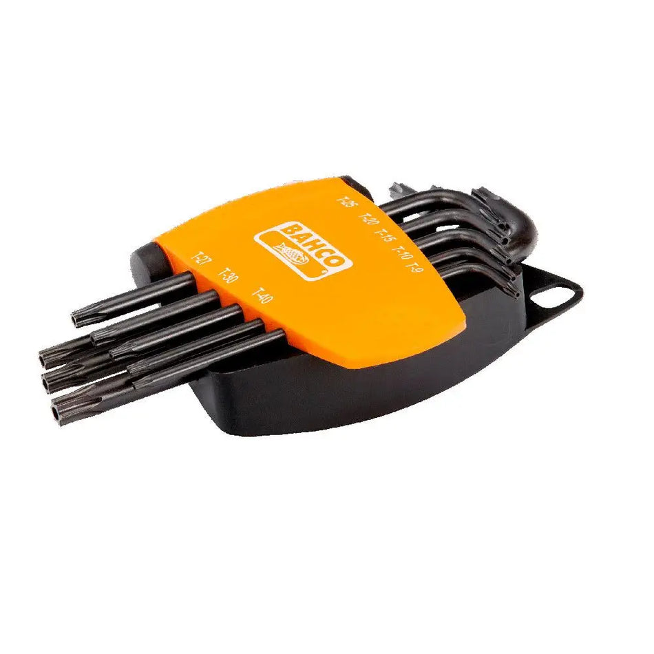 JUEGO LLAVES TORX T9 - T40 8 PZ BAHCO BE-8675