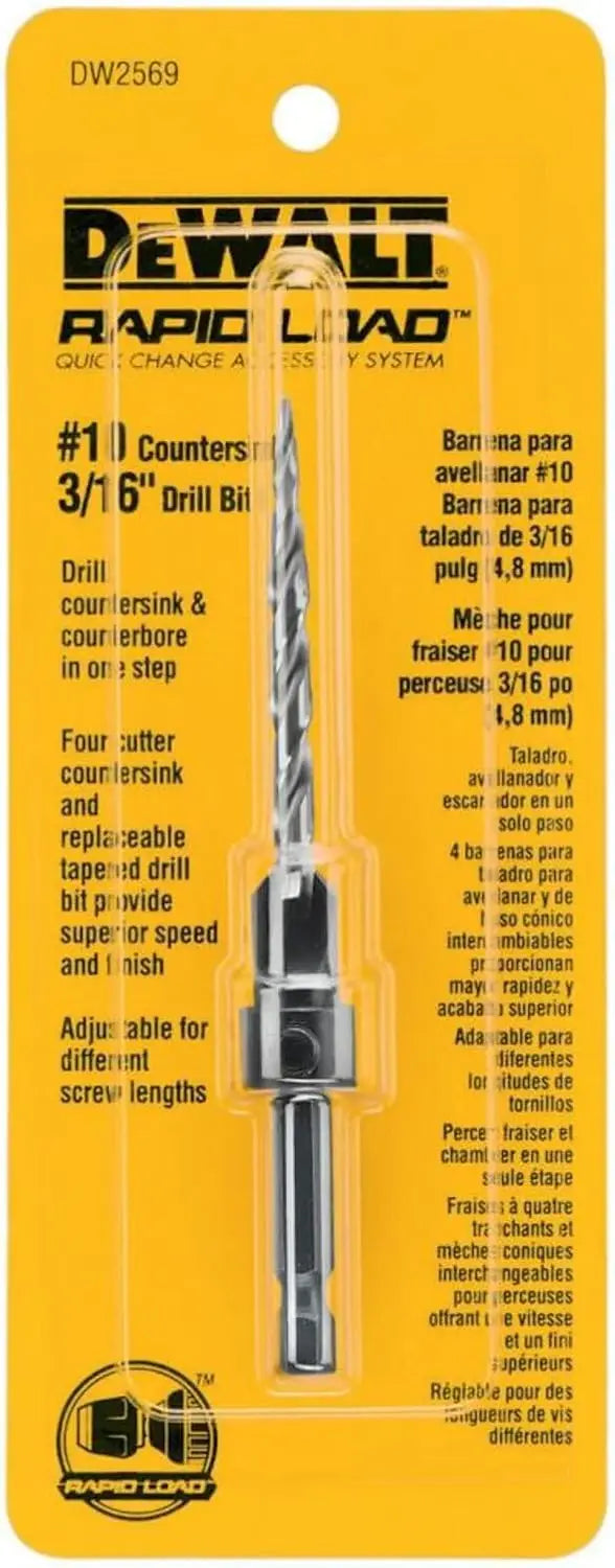 BROCA AVELLANADOR 10 3/16 DW2569 DEWALT