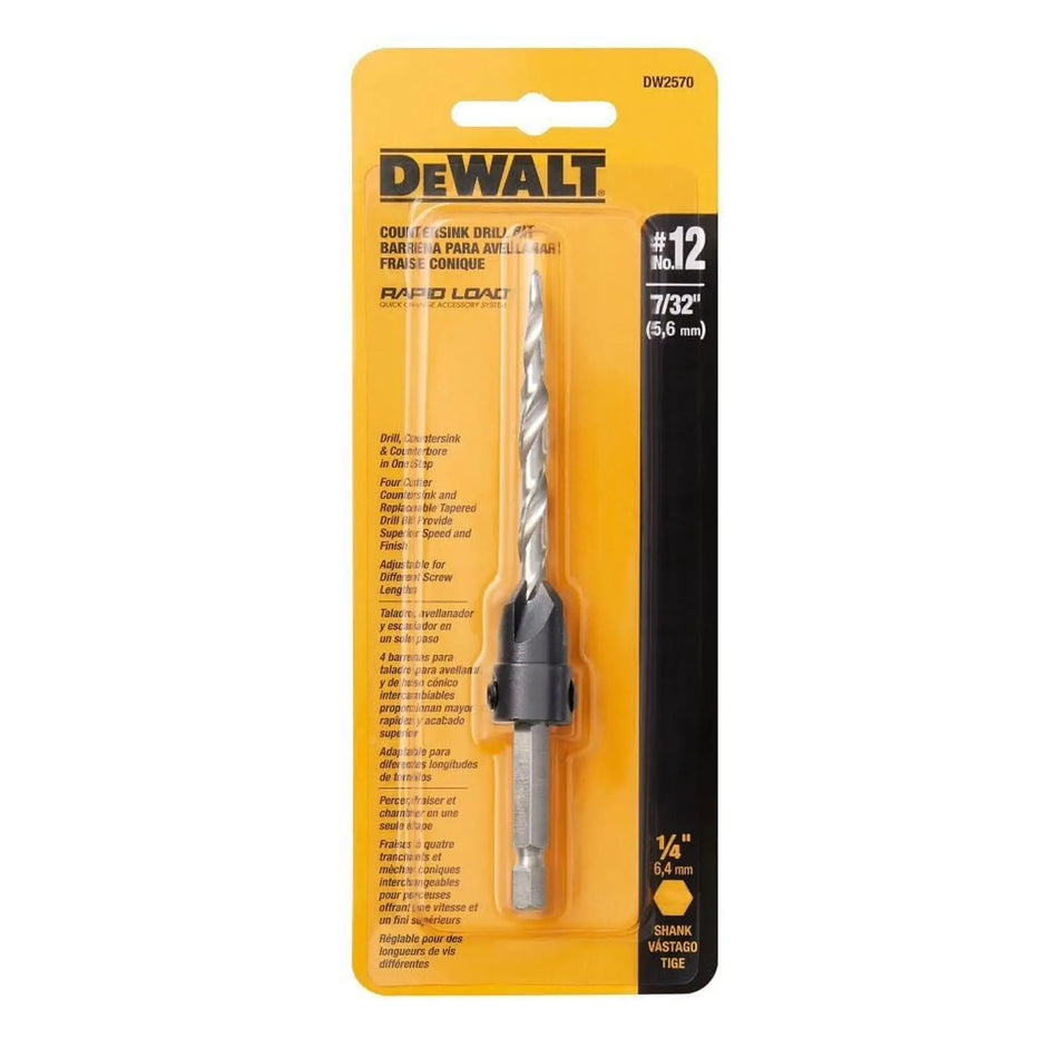 BROCA AVELLANADOR 12 7/32 DW2570 DEWALT