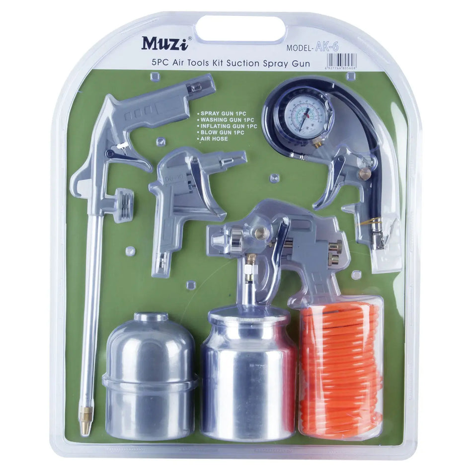 KIT LAVADO Y PINTURA 5 PZ MUZI AK-6