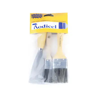 KIT 2 BROCHAS + ESPATULA RODICEL ECON