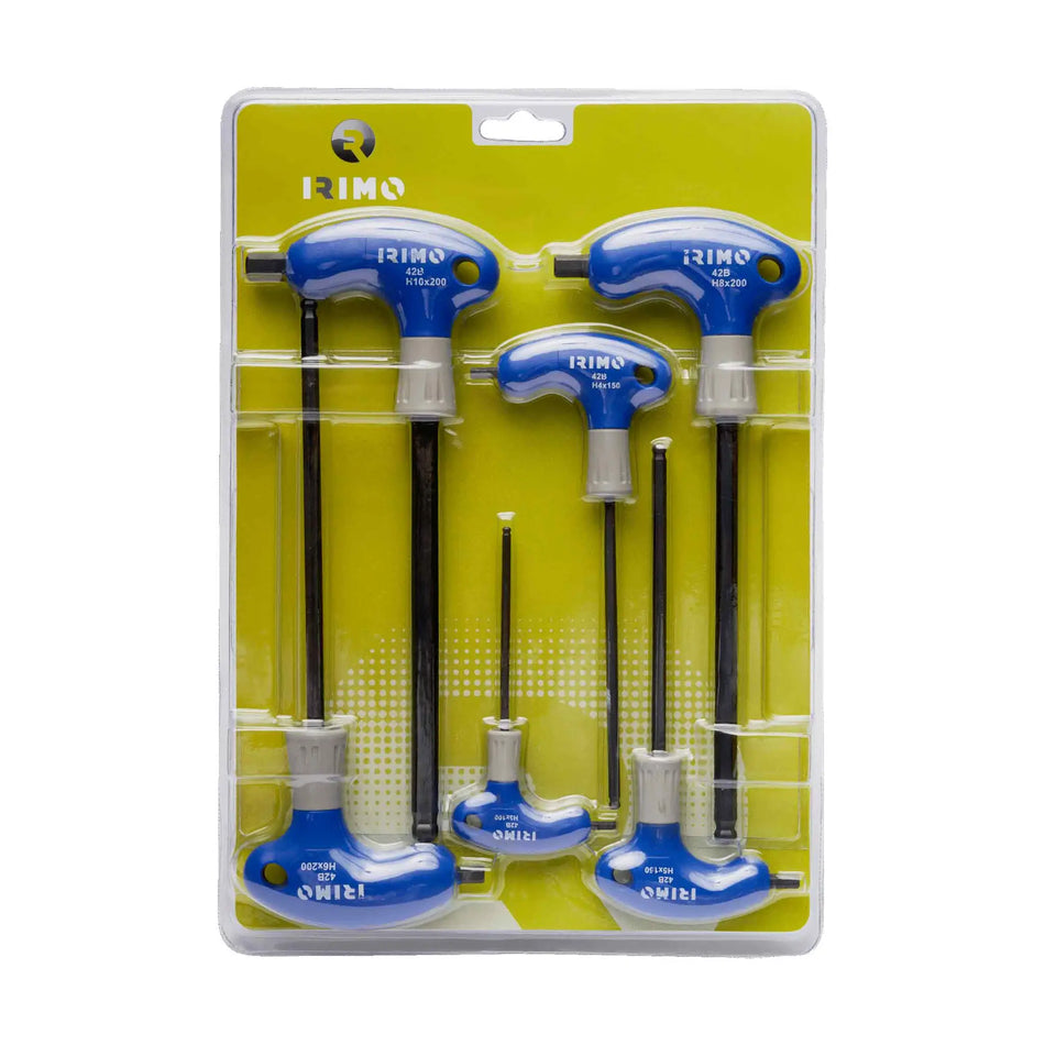 JUEGO ALLEN TIPO T H3 - H10 MM 6 PZ IRIMO 42B-6-B