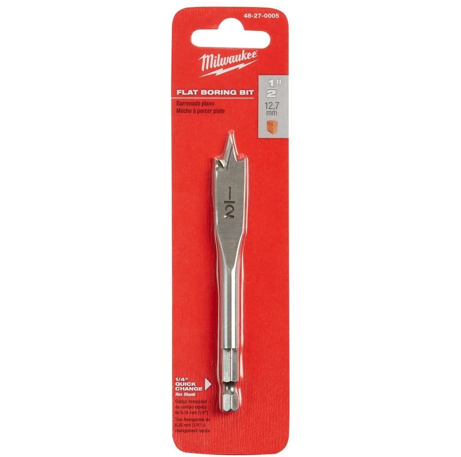 BROCA PALETA 1/2 X 4.5 PULG 48-27-0005 MILWAUKEE