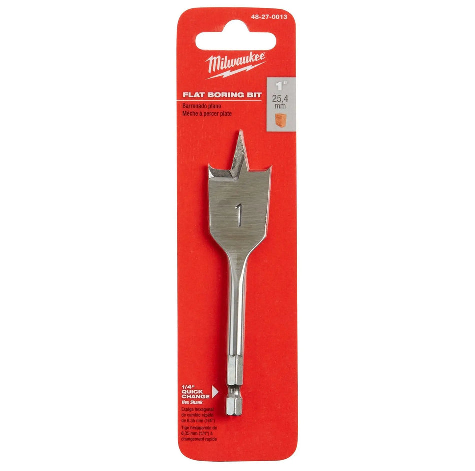 BROCA PALETA 1 X 4.5 PULG 48-27-0013 MILWAUKEE