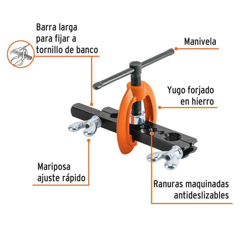 JUEGO AVELLANADOR 3/16-5/8 TRUPER JAV-7 12868