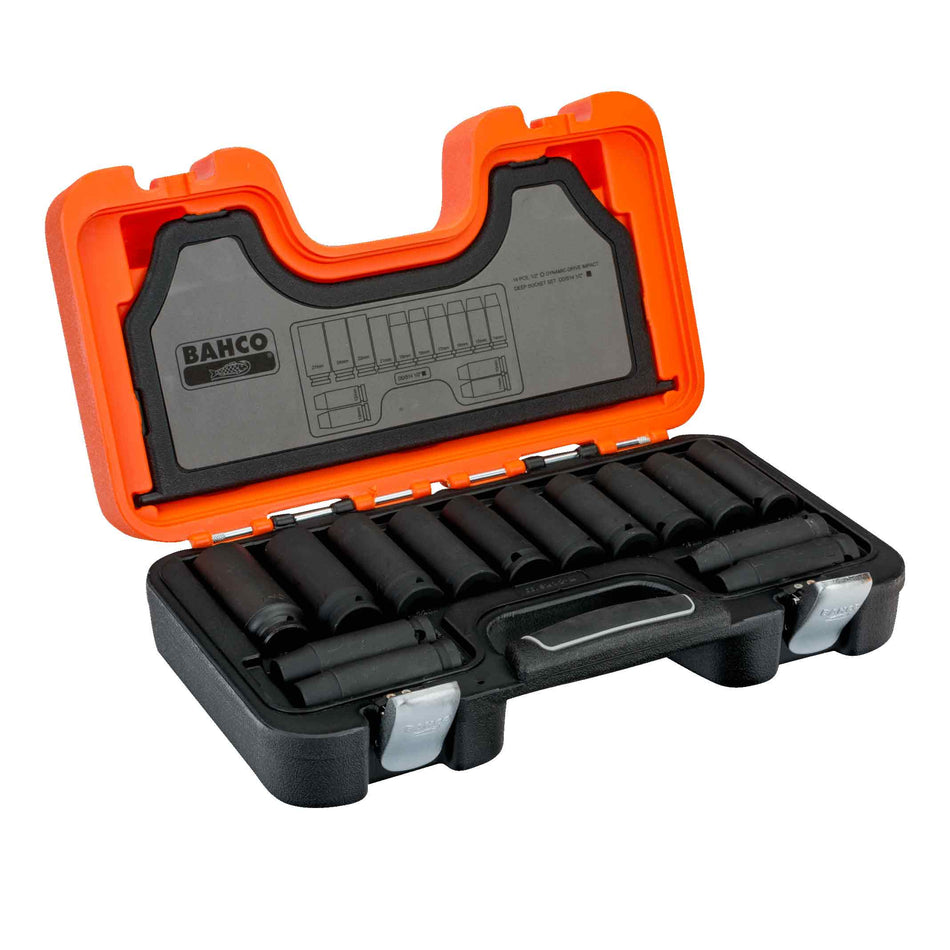 JUEGO DADOS ENC 1/2 10-22 MM IMPACT DD/S14 BAHCO