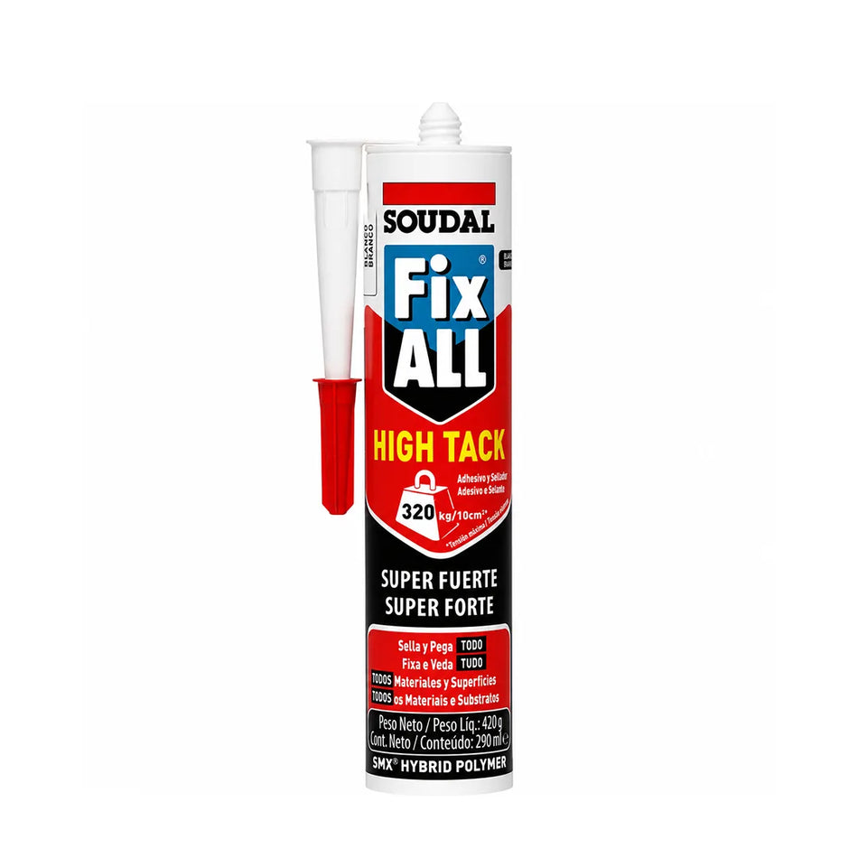 ADHESIVO MONTAJE MULTIMATERIAL FIX ALL 300 ML SOUDAL